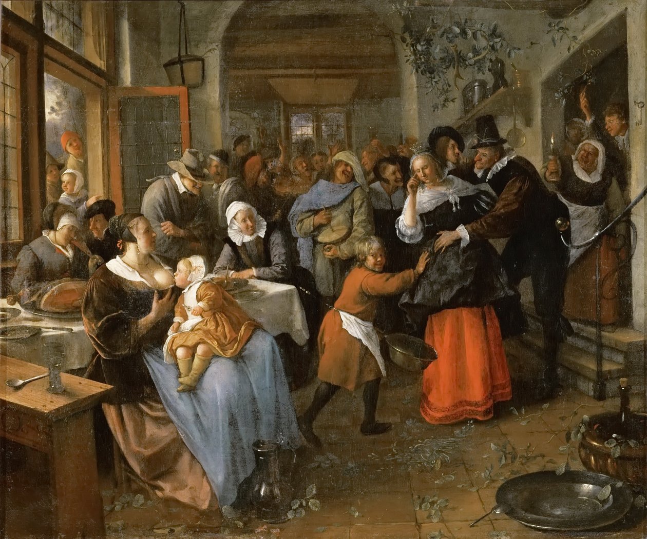 De bedrogen bruidegom door Jan Havickszoon Steen