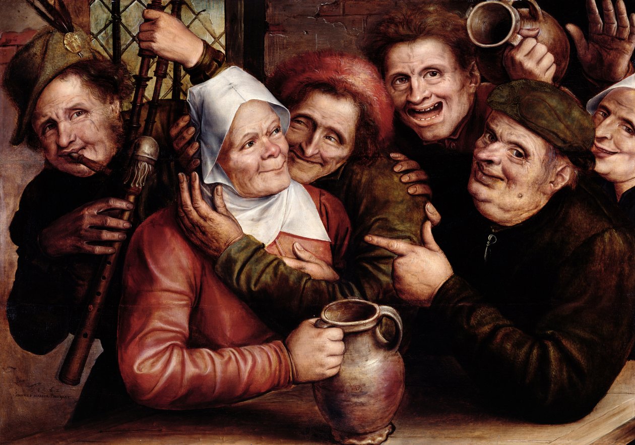 Vrolijk Gezelschap, 1562 door Jan Massys or Metsys