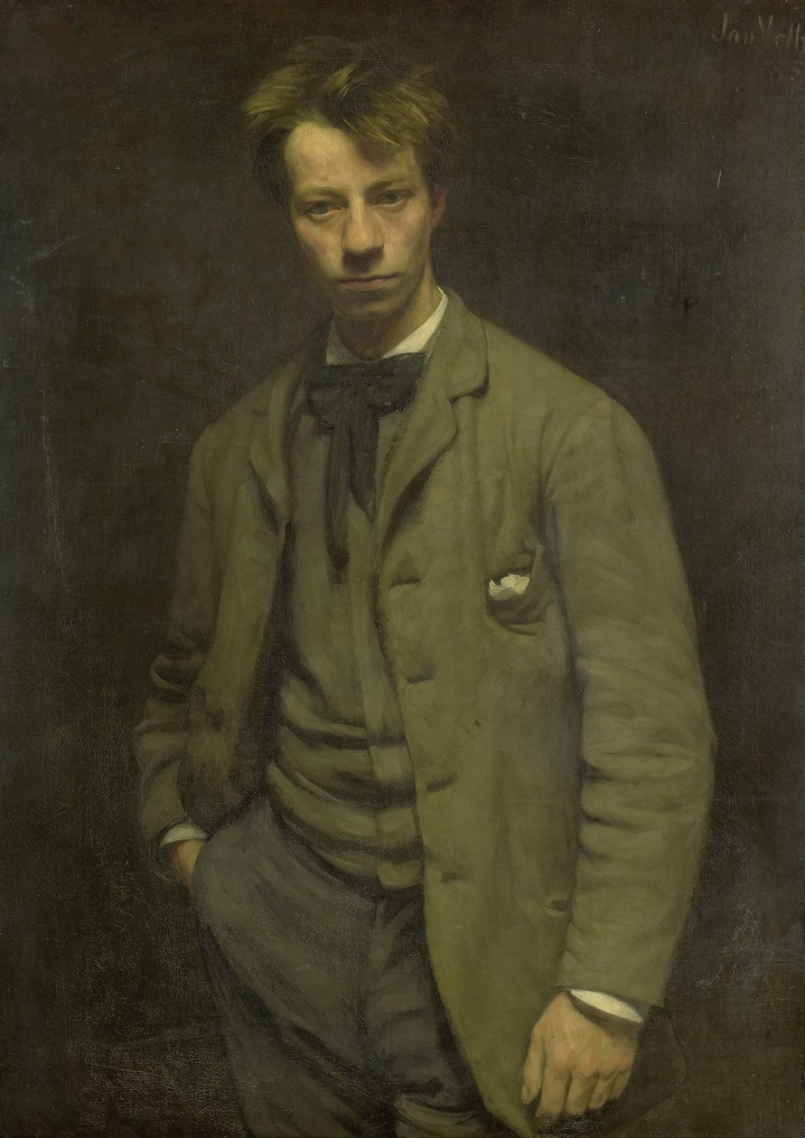 Portret van Albert Verwey door Jan Pieter Veth