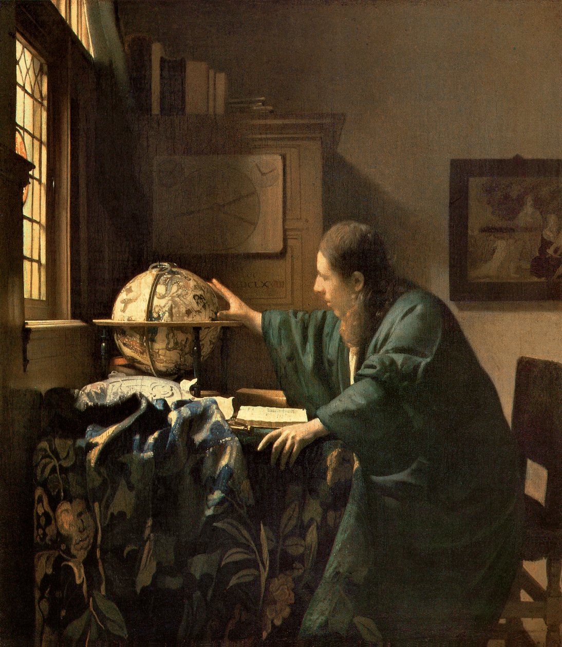 De Astronoom door Jan Vermeer van Delft
