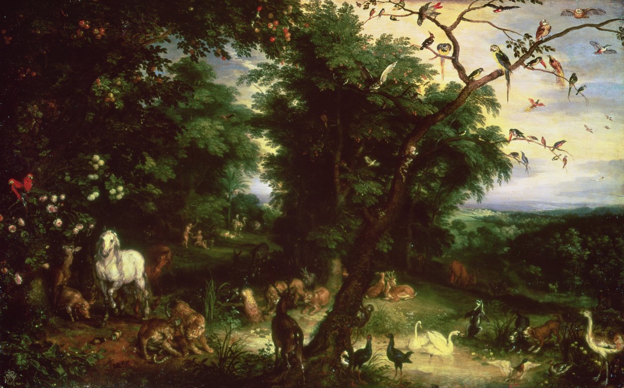 De Val van de Mens door Jan the Elder Brueghel