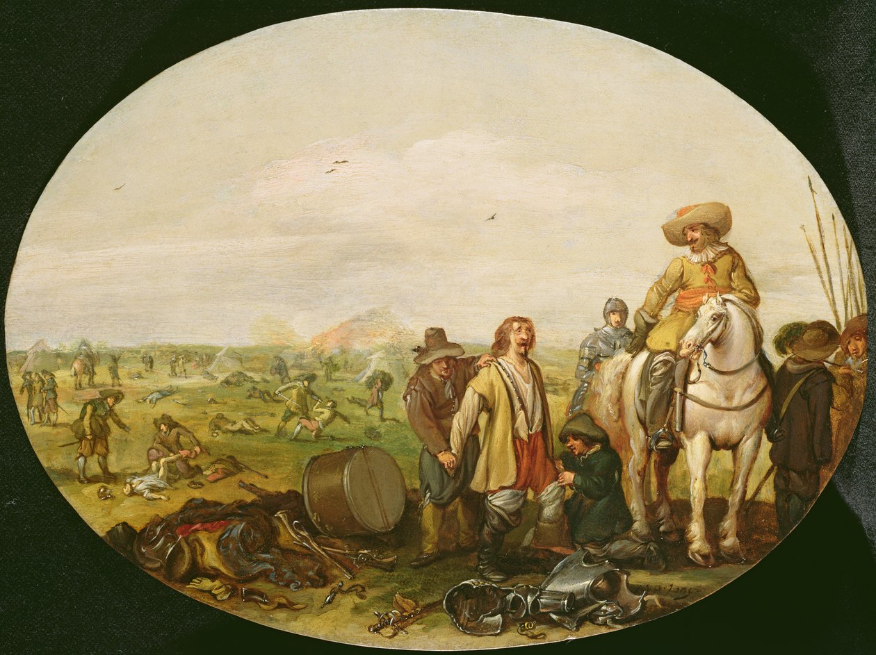 De nasleep van de slag door Jan the Younger Martsen