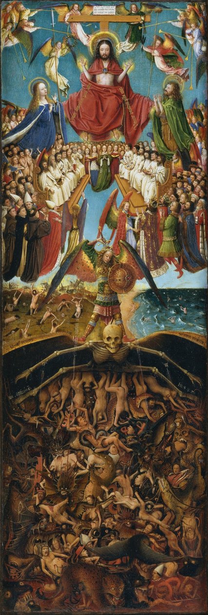 Rechter paneel van tweeluik door Jan van Eyck