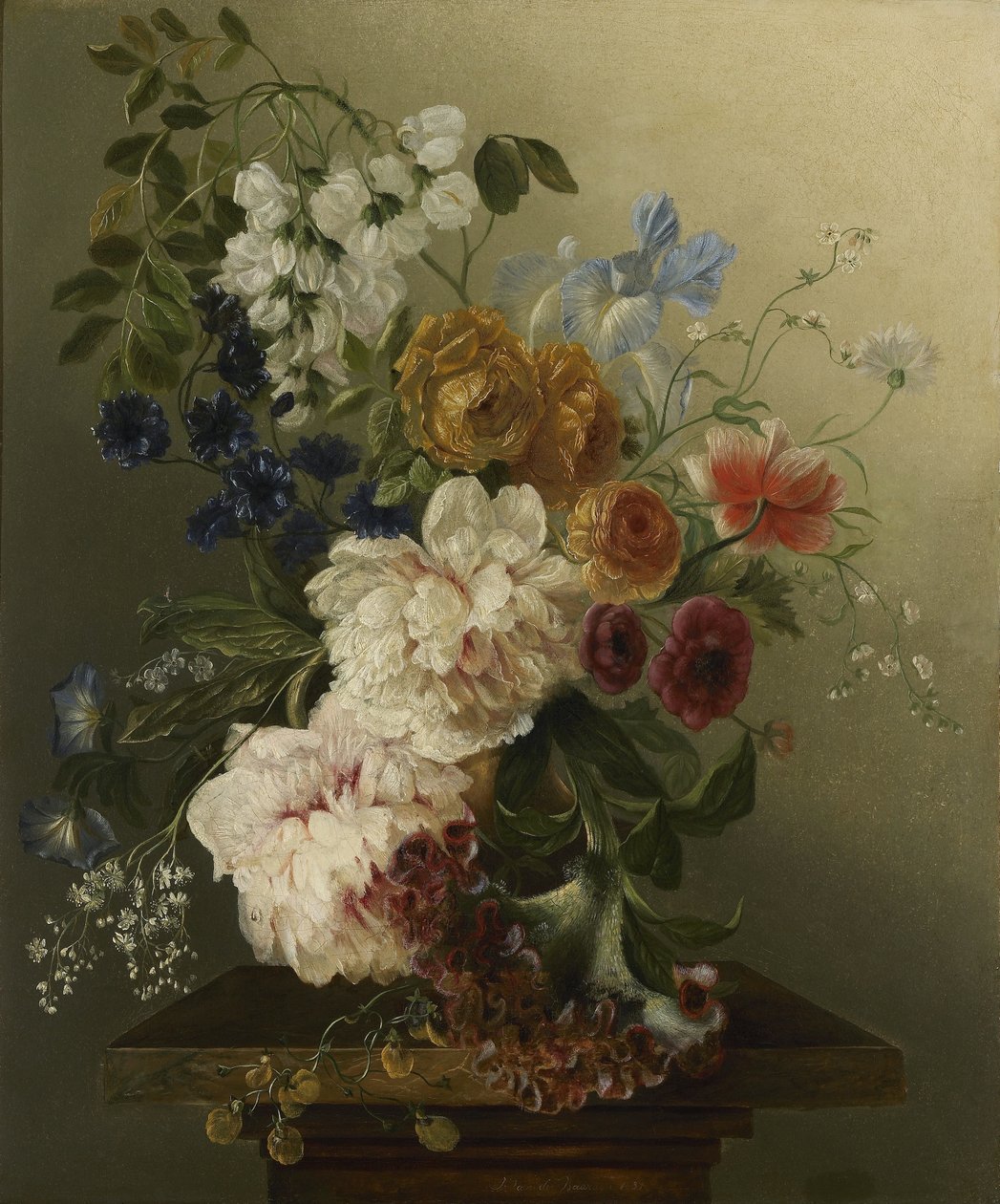 Stilleven door Jan van der Waarden