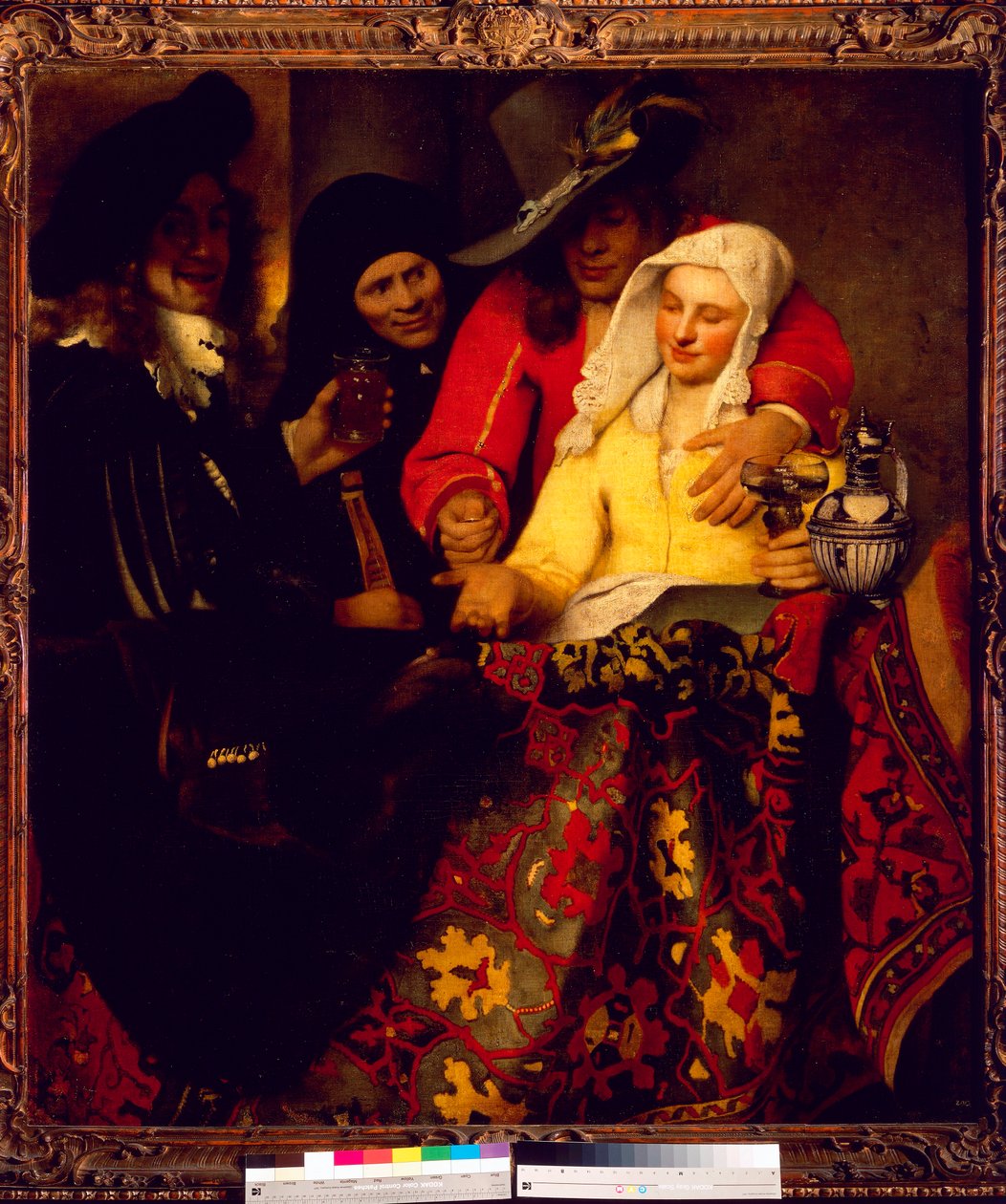 De Koppelaarster door Johannes Vermeer