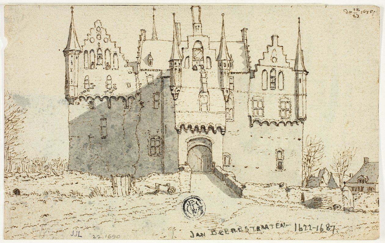 Kasteel Gemear door Jan Abrahamsz. Beerstraaten