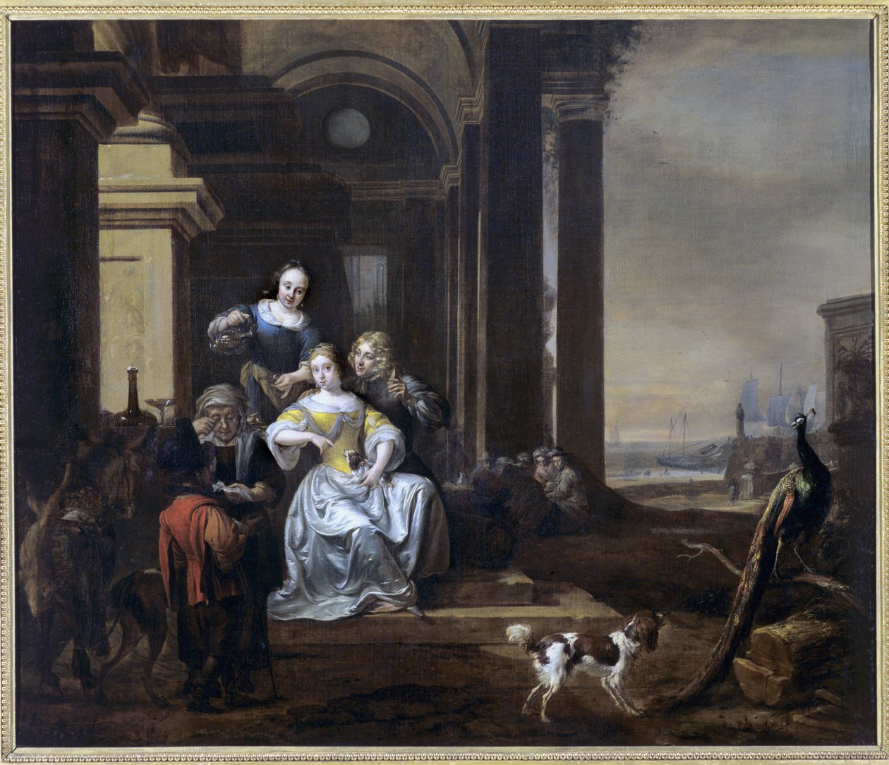 Jonge Blonden, 1646-55 door Jan Baptist Weenix