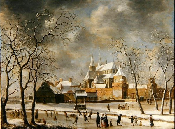 De Stad Deventer door Jan Beerstraten