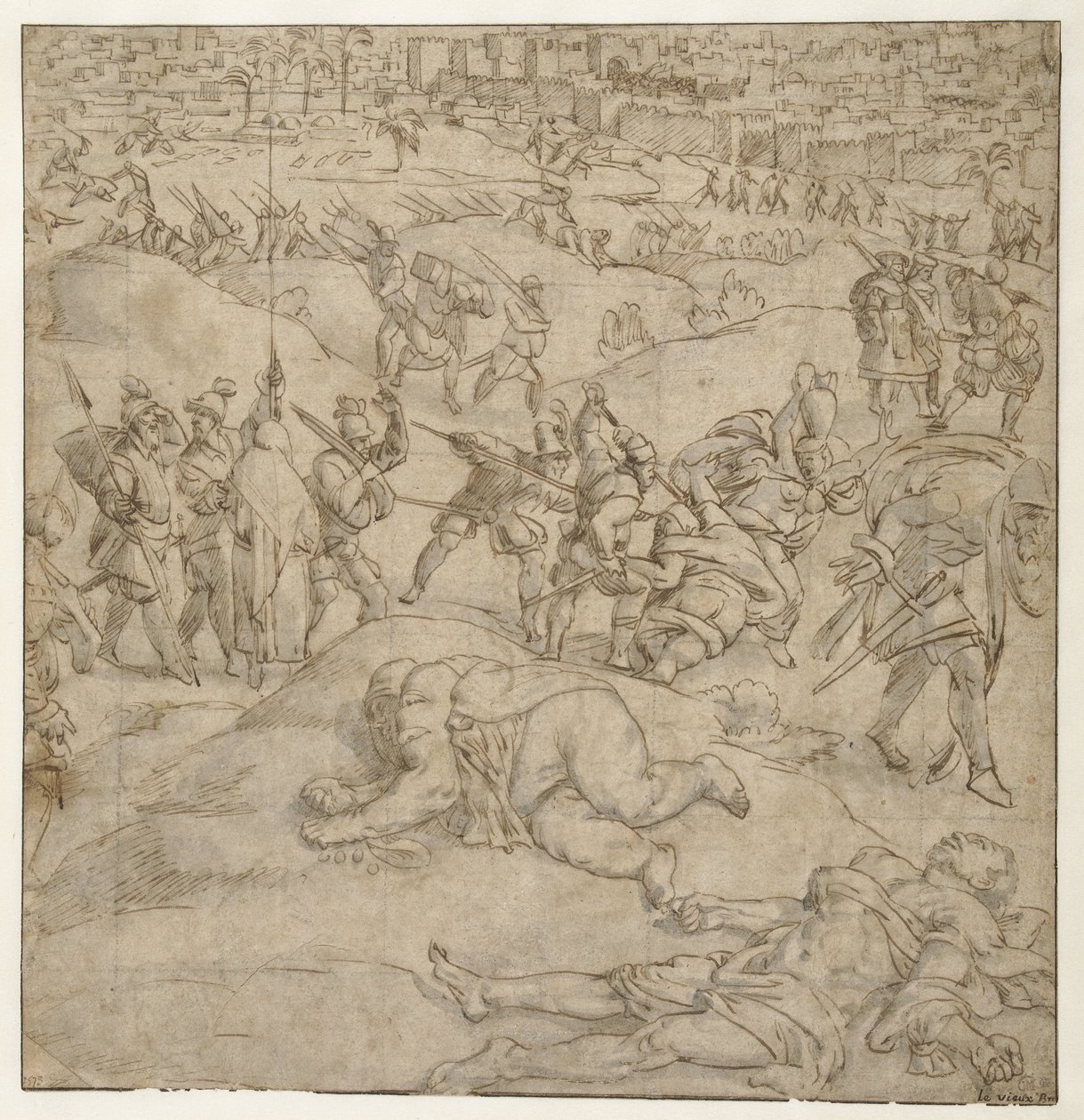 Beleg van Tunis door Jan Cornelisz Vermeyen