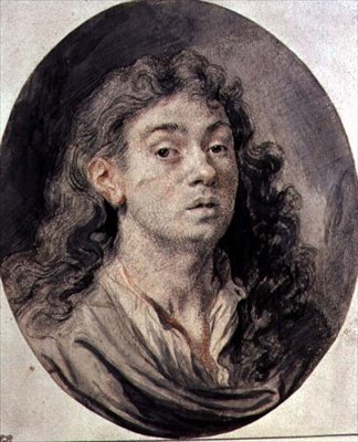 Zelfportret door Jan Cossiers