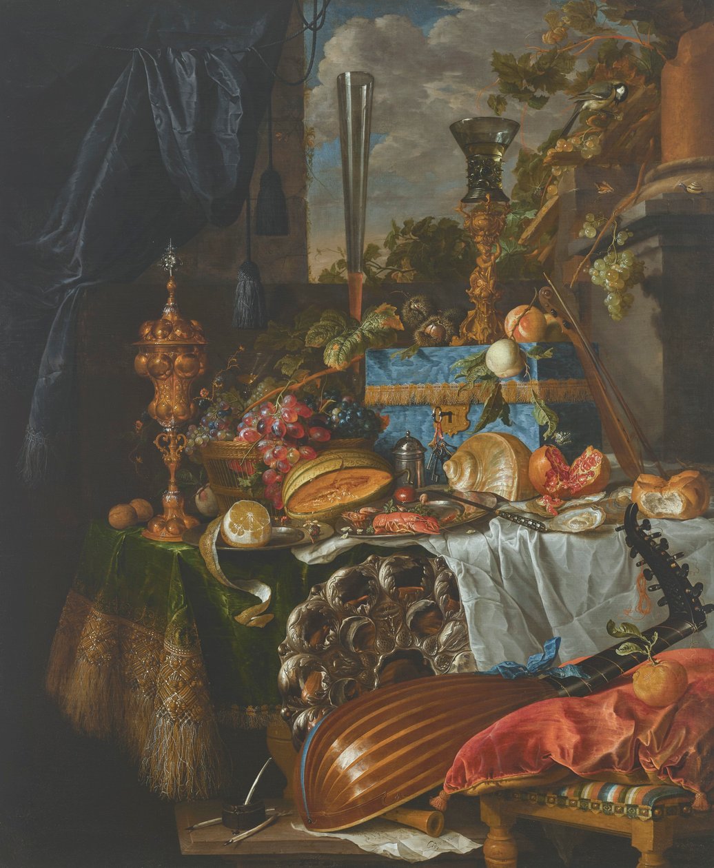 Dutch: Pronkstilleven Pronkstilleven door Jan Davidsz. de Heem