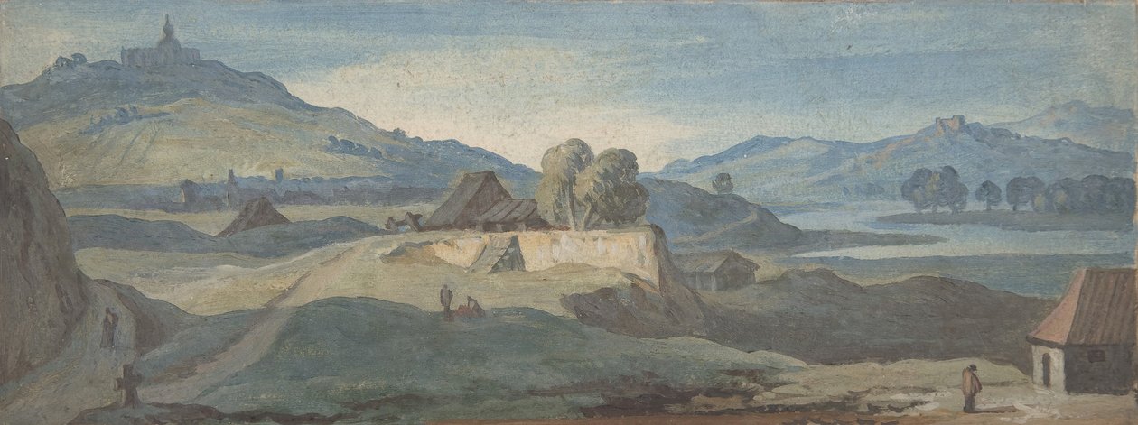 Landschap door Jan Frans van Bloemen