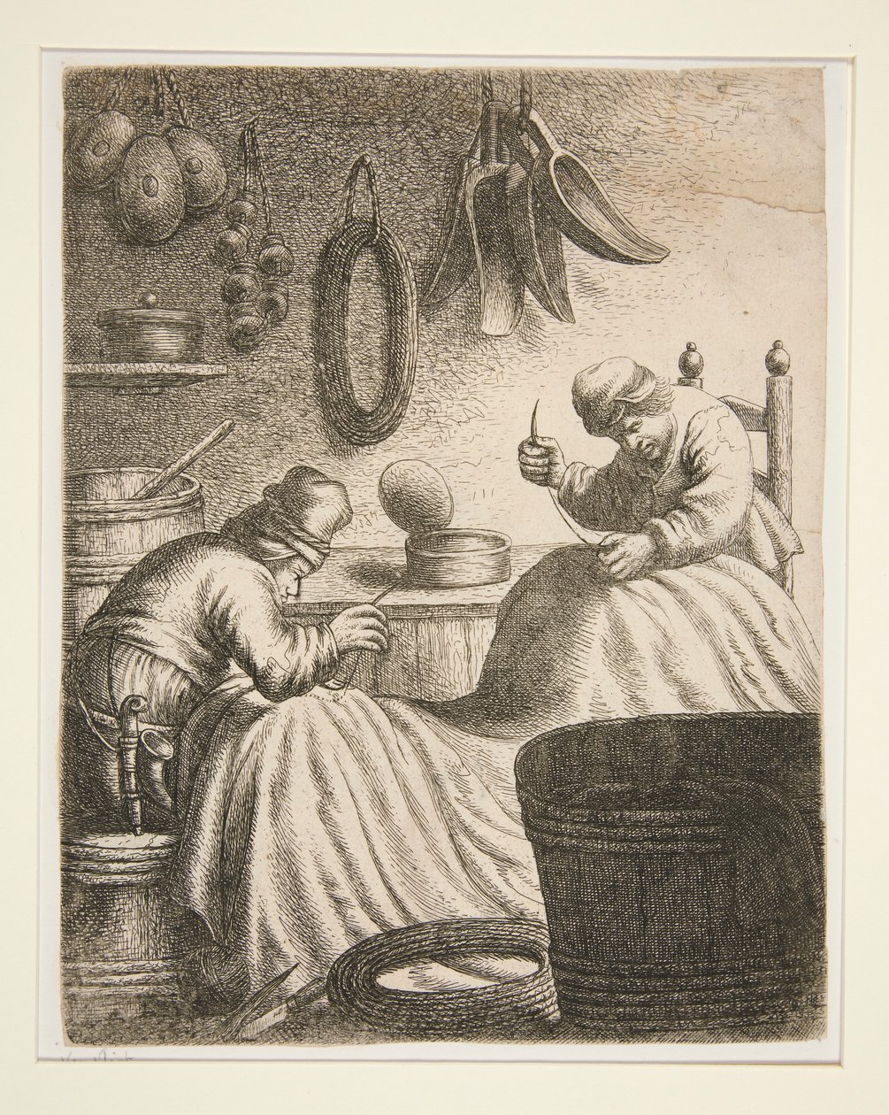 Zeilmakers door Jan Georg van Vliet