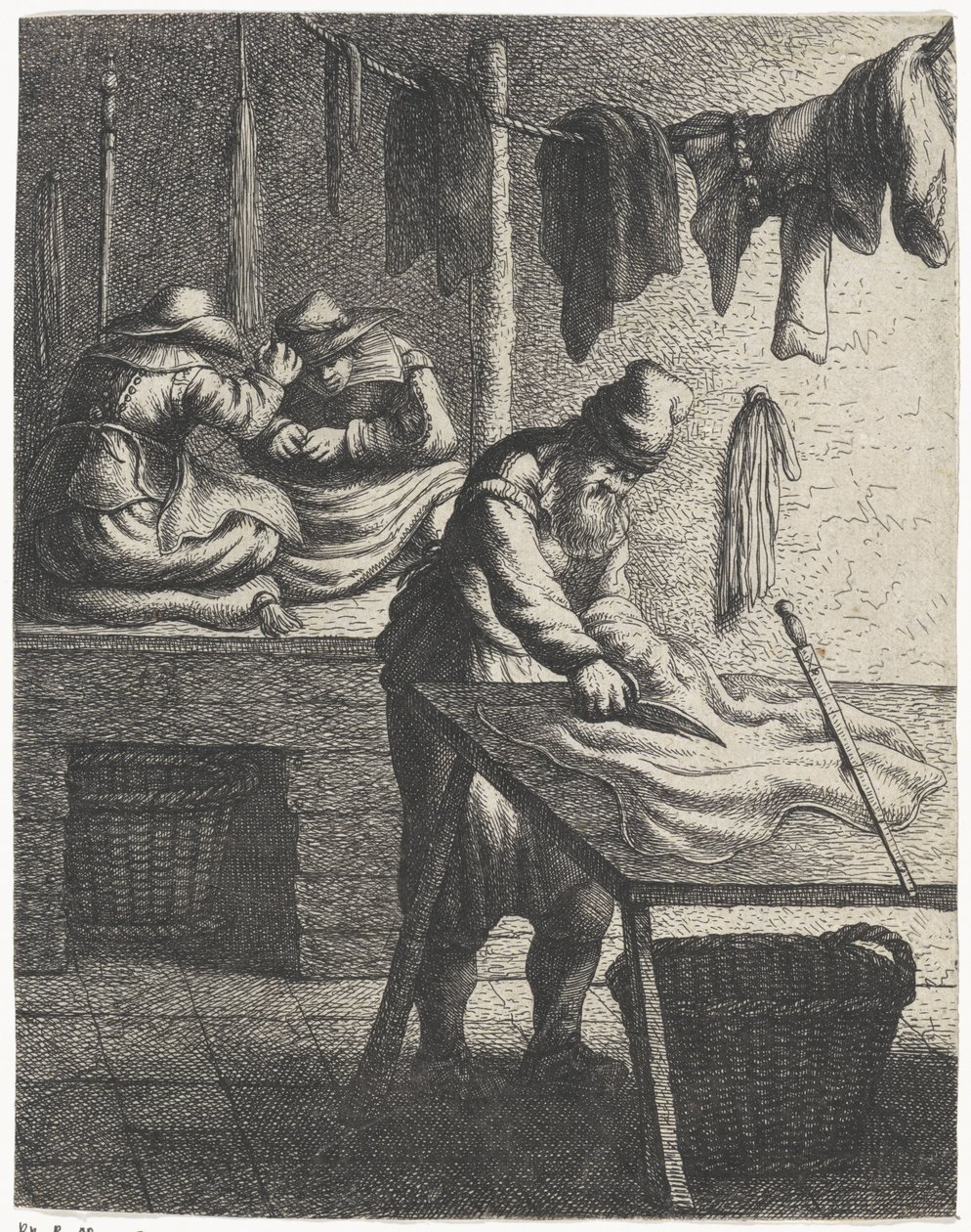 Kleermaker (Beroepen) door Jan Gillisz. van Vliet