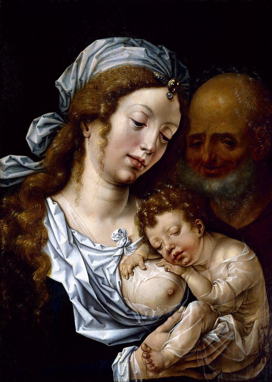 De Heilige Familie door Jan Gossart