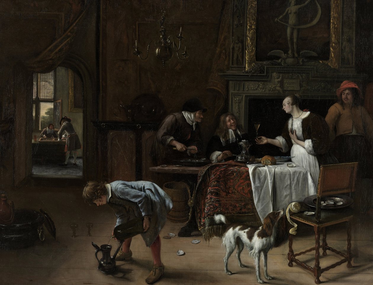 Gemakkelijk gekomen, gemakkelijk gegaan door Jan Havickszoon Steen