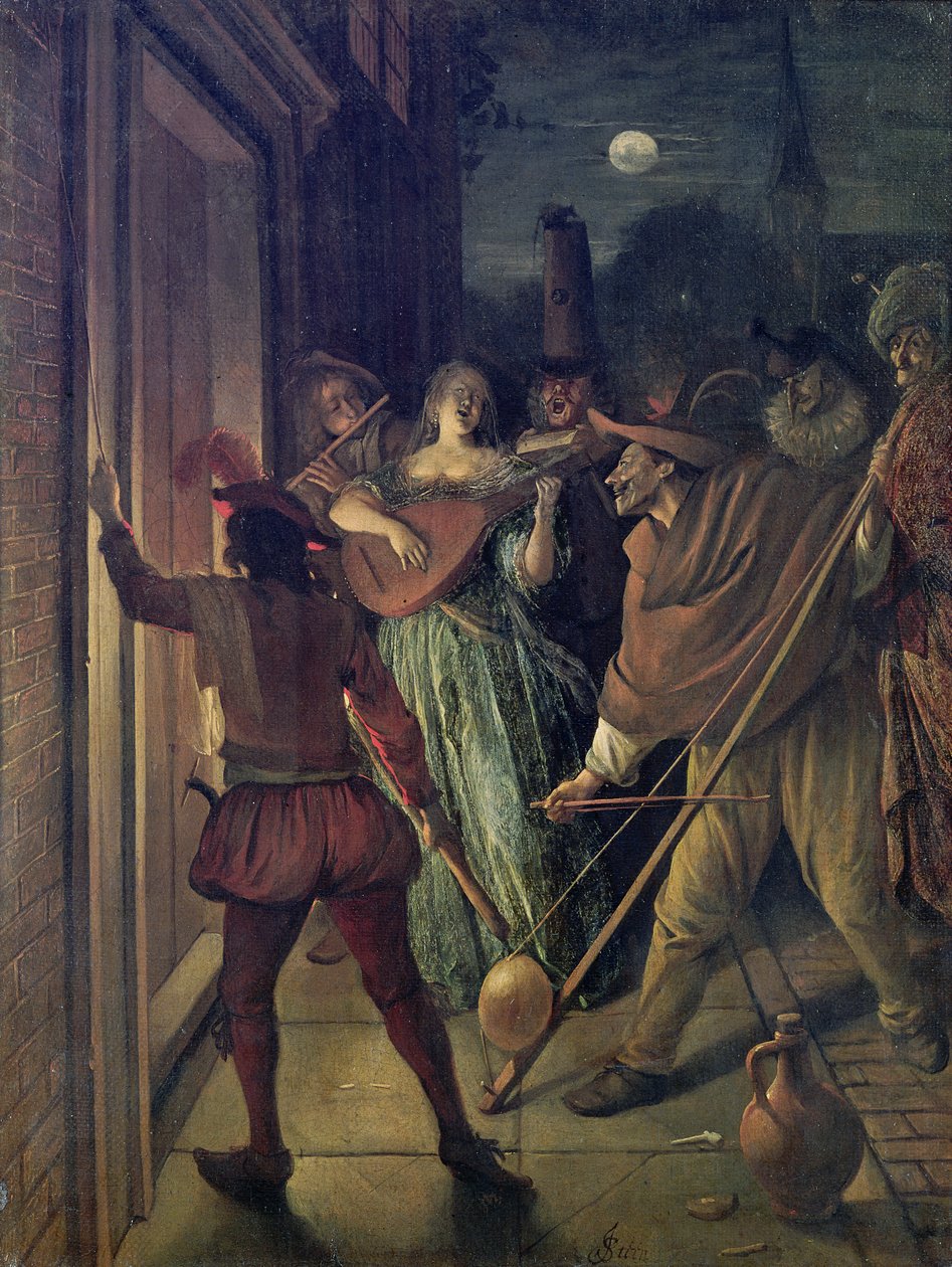 Serenade door Jan Havickszoon Steen