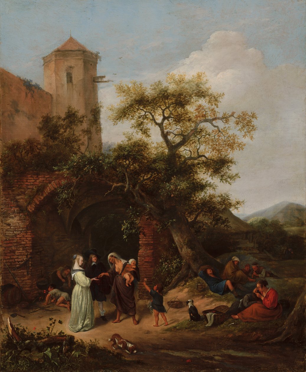 De Waarzegster door Jan Havickszoon Steen
