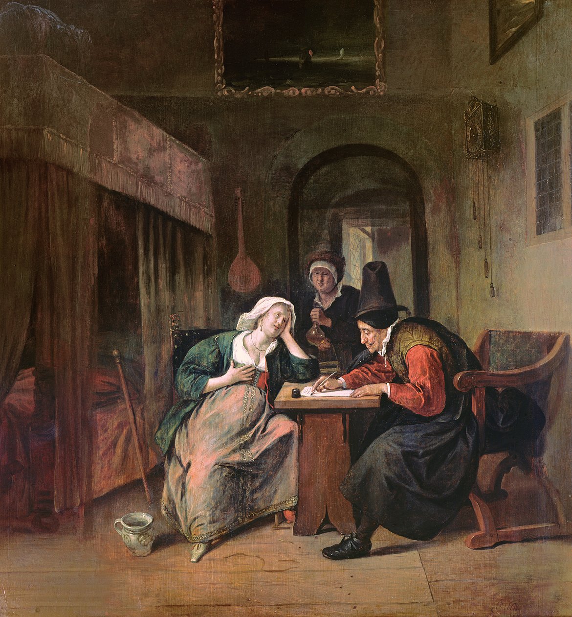 De Patiënt en de Dokter door Jan Havickszoon Steen