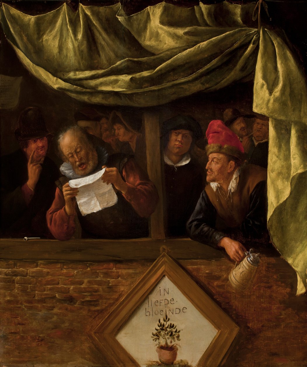 De Rederijkers door Jan Havickszoon Steen