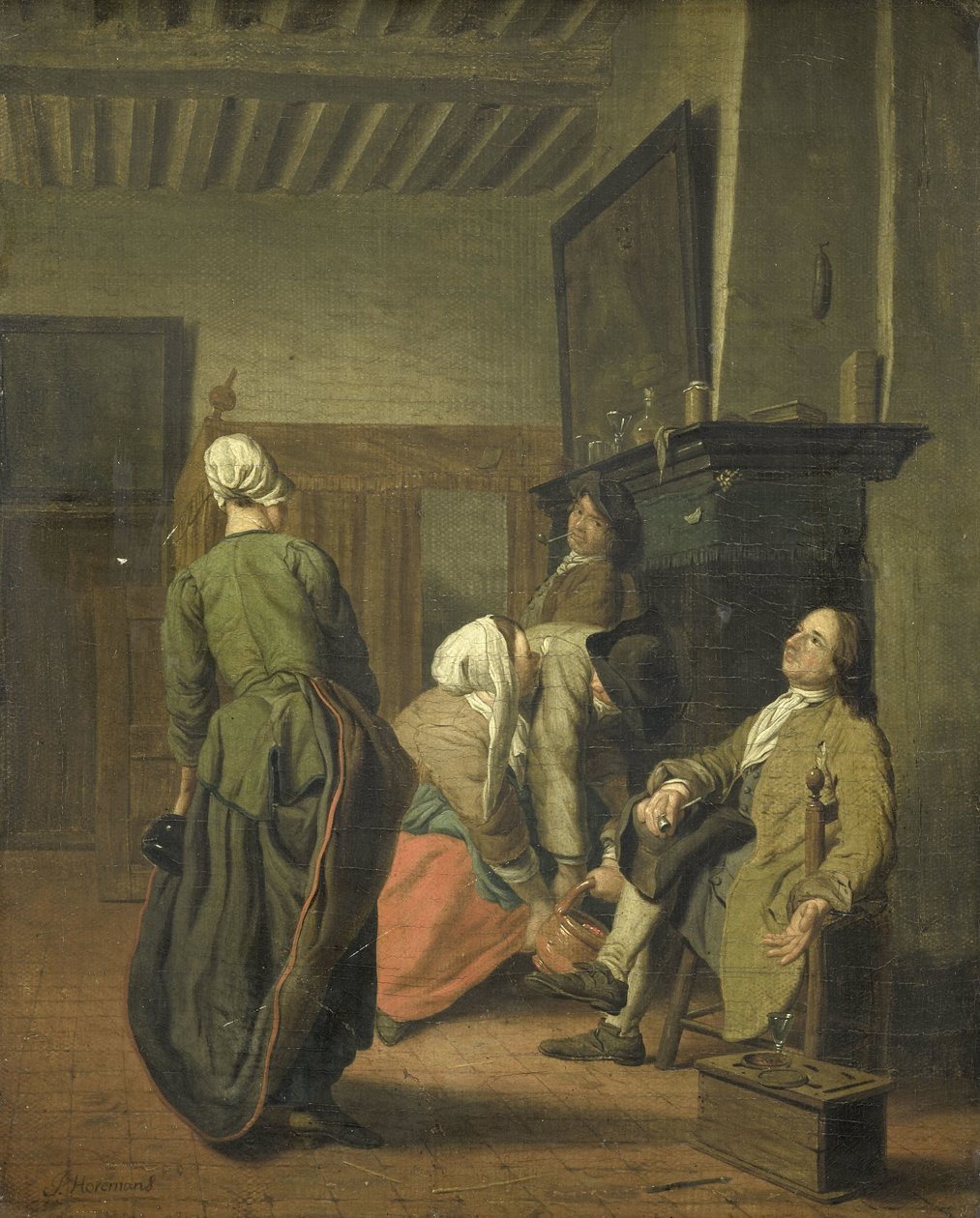 Vrolijk gezelschap door Jan Josef Horemans (II)