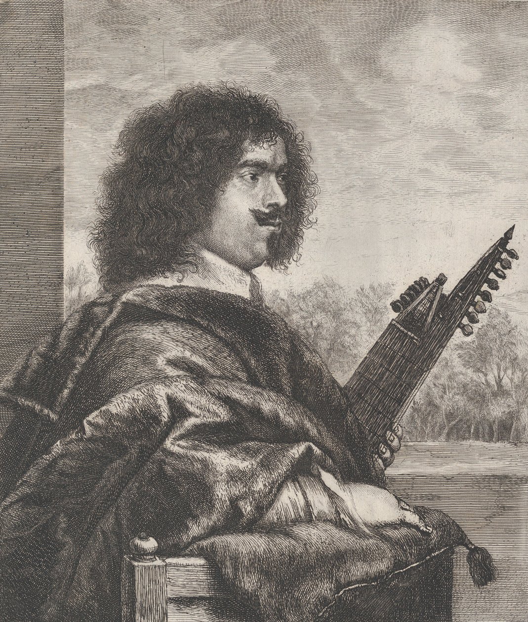 Jacques Gaultier, 17e eeuw door Jan Lievens
