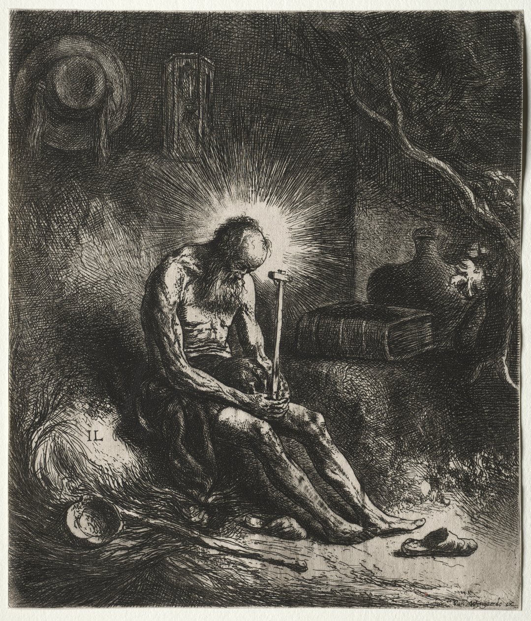 Sint Hiëronymus door Jan Lievens
