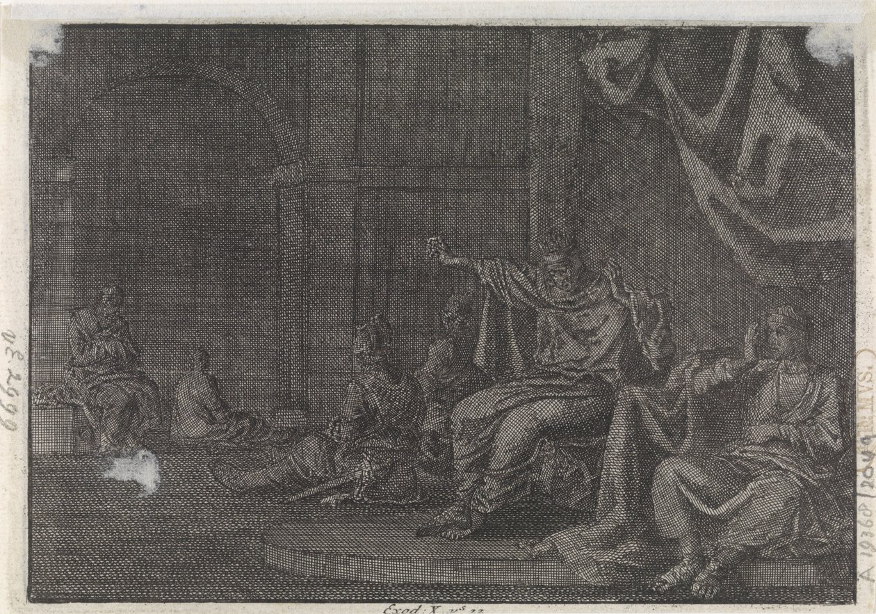 Plaag der duisternis door Jan Luyken