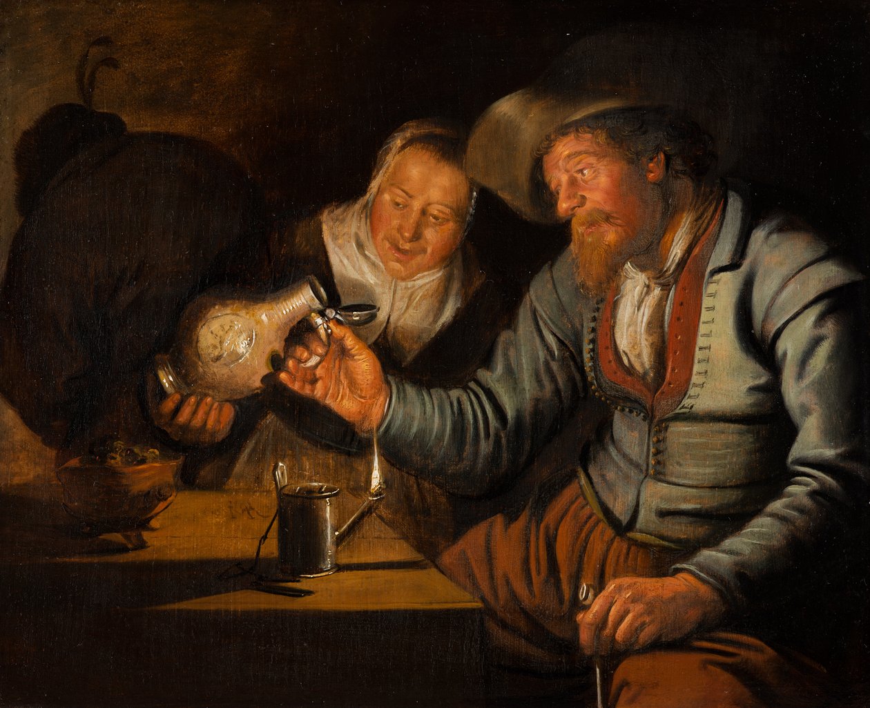 De Vijf Zintuigen: Zicht, 1637 door Jan Miense Molenaer