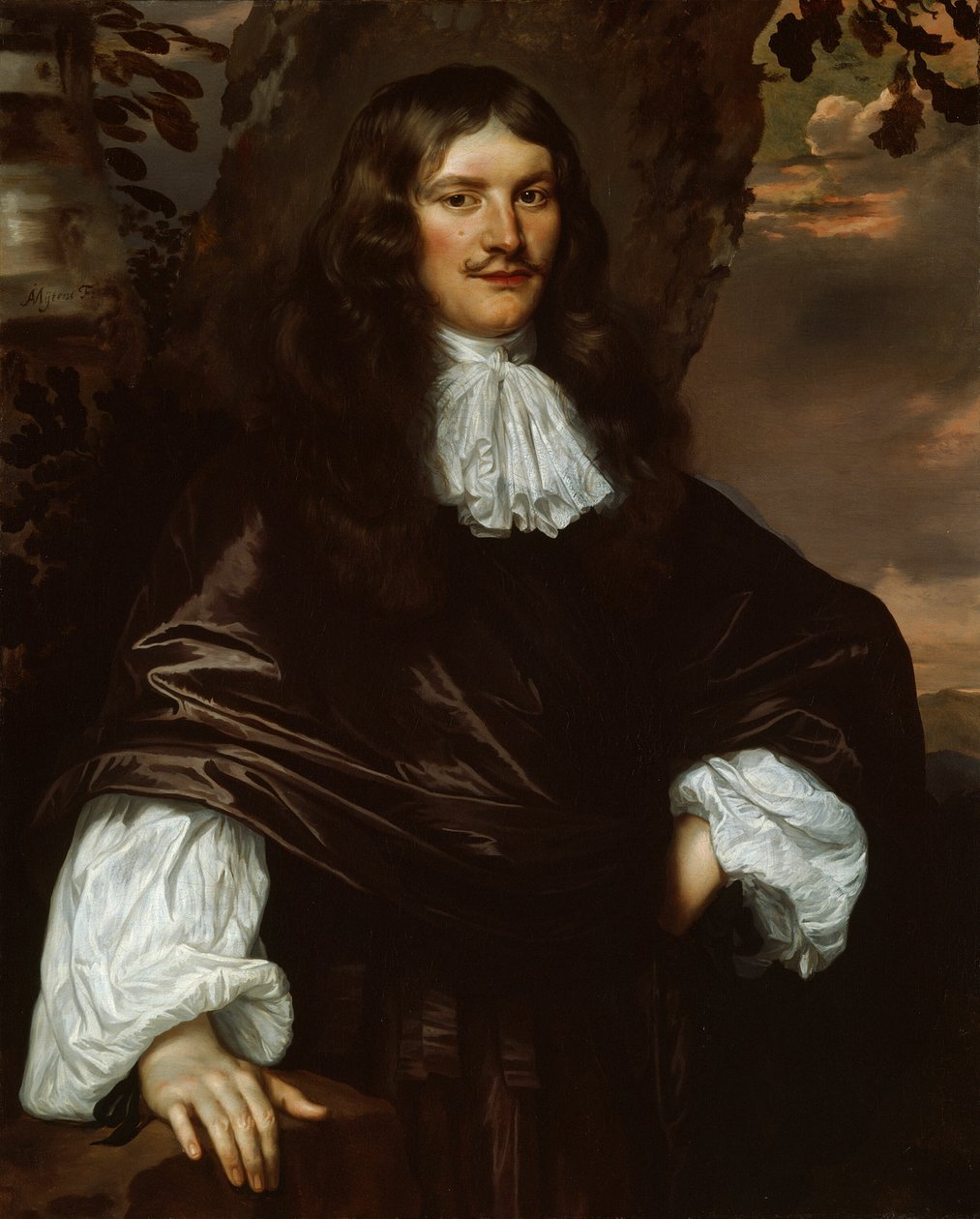Portret van een man door Jan Mijtens
