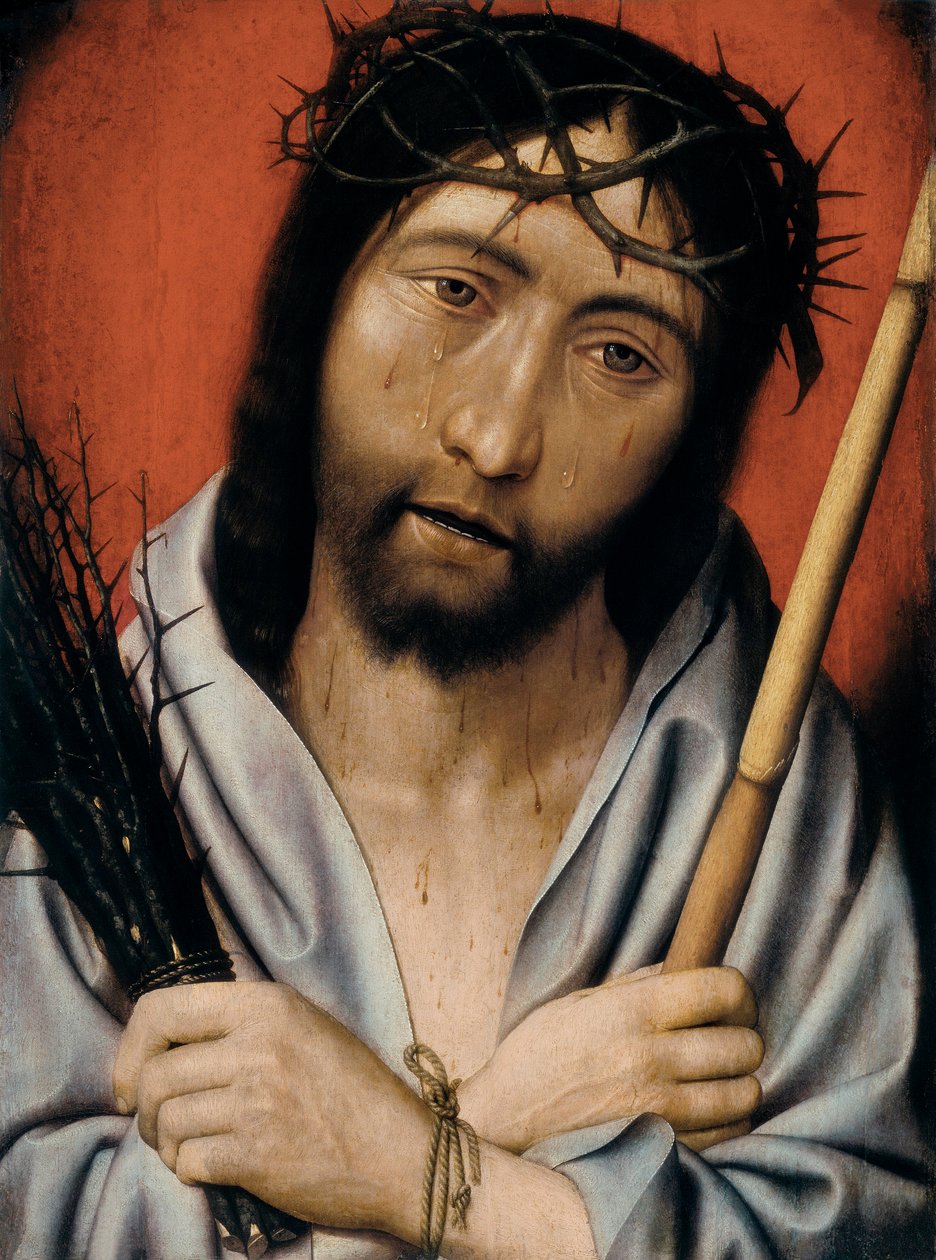 Christus met doornen door Jan Mostaert