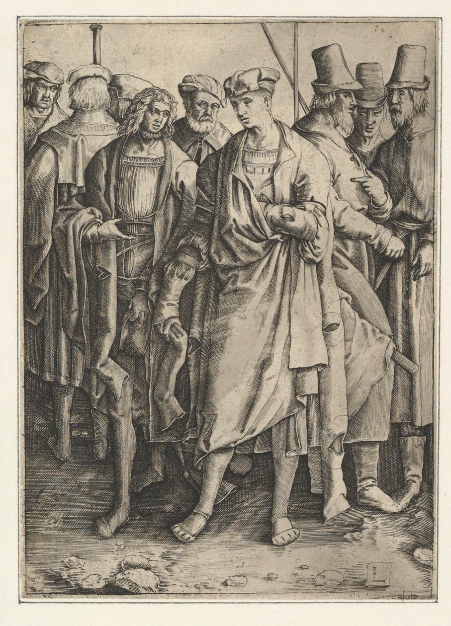 Groep Gewapende Mannen kopie, n.d. door Jan Muller