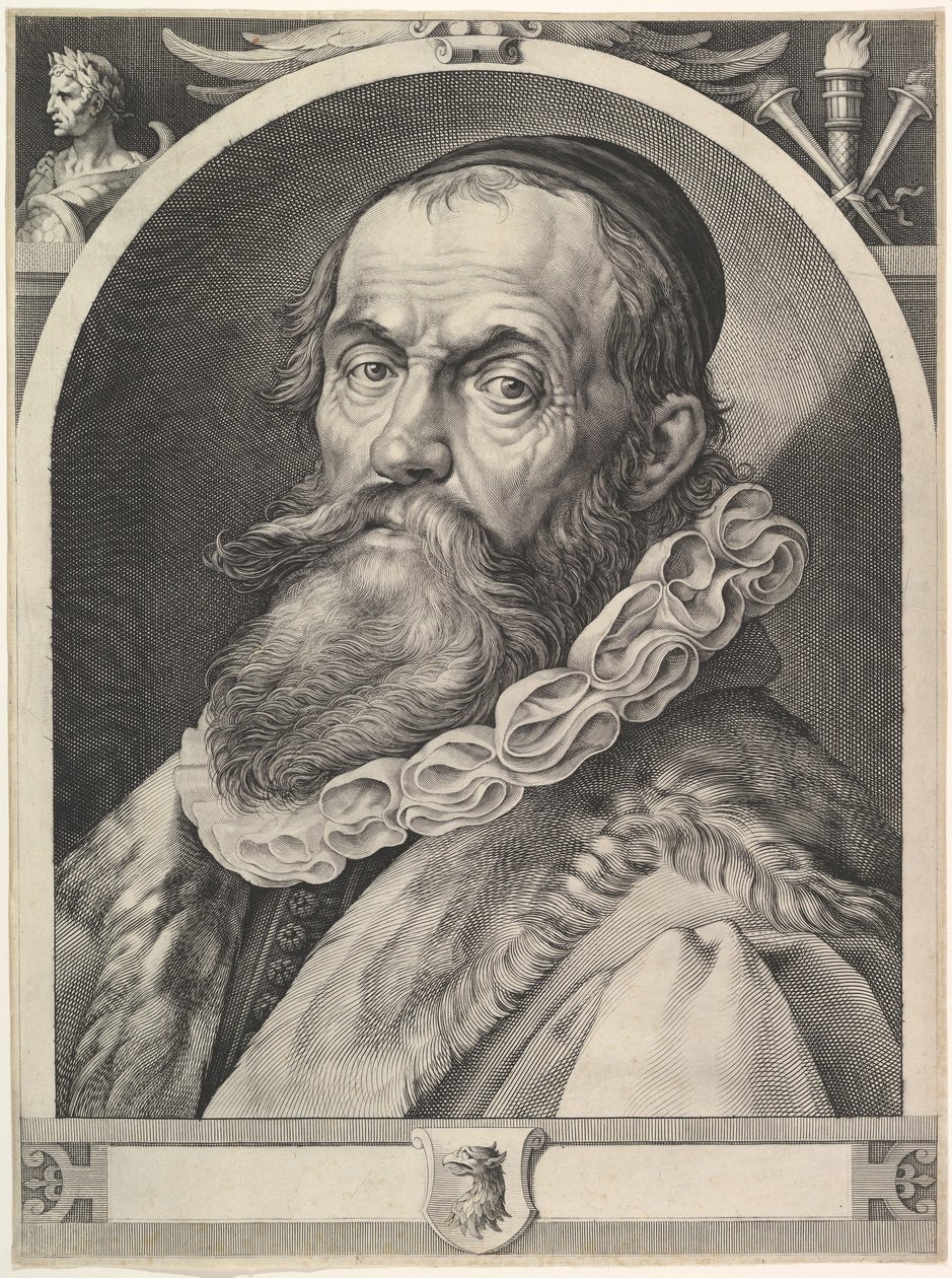 Portret van Hendrick Goltzius door Jan Muller