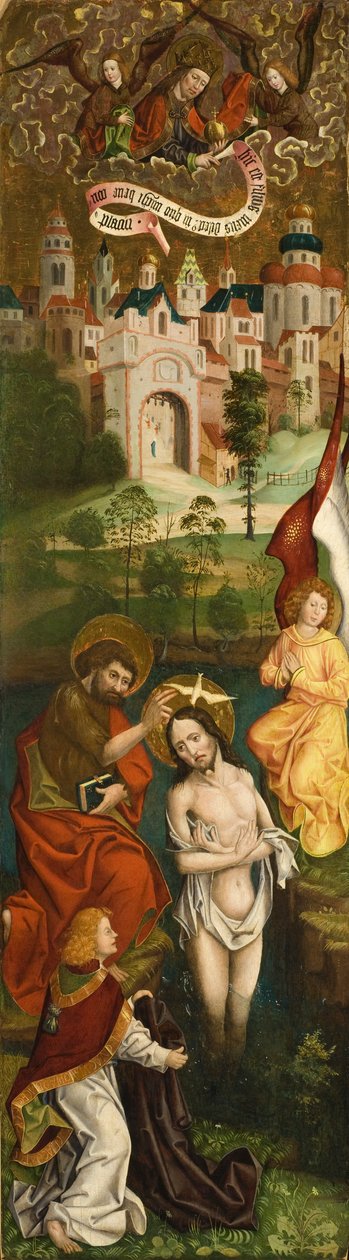 Doop van Christus door Jan Polack