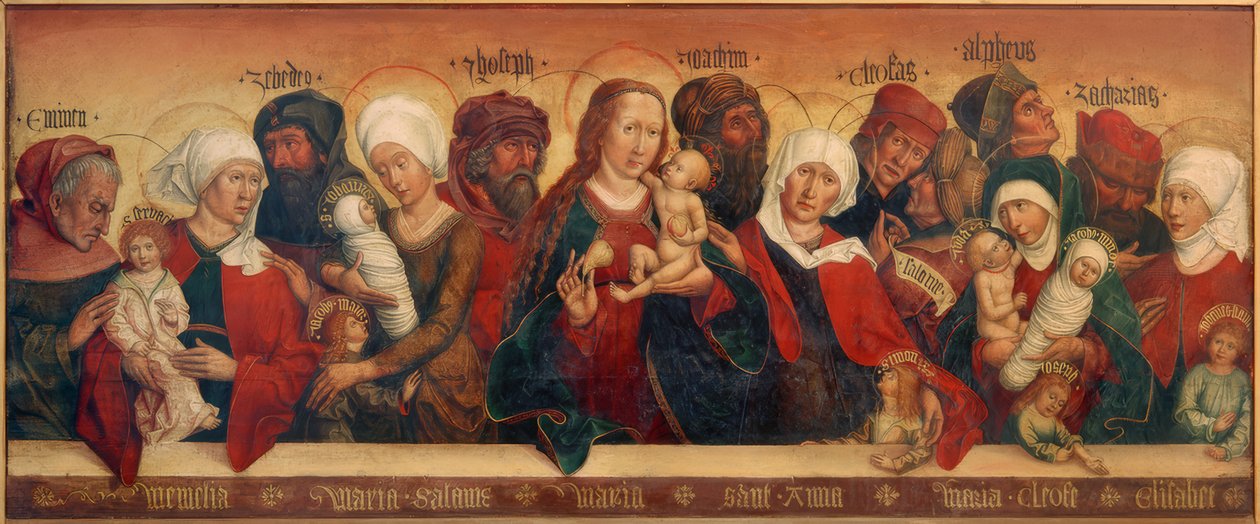 De heilige familie door Jan Polack