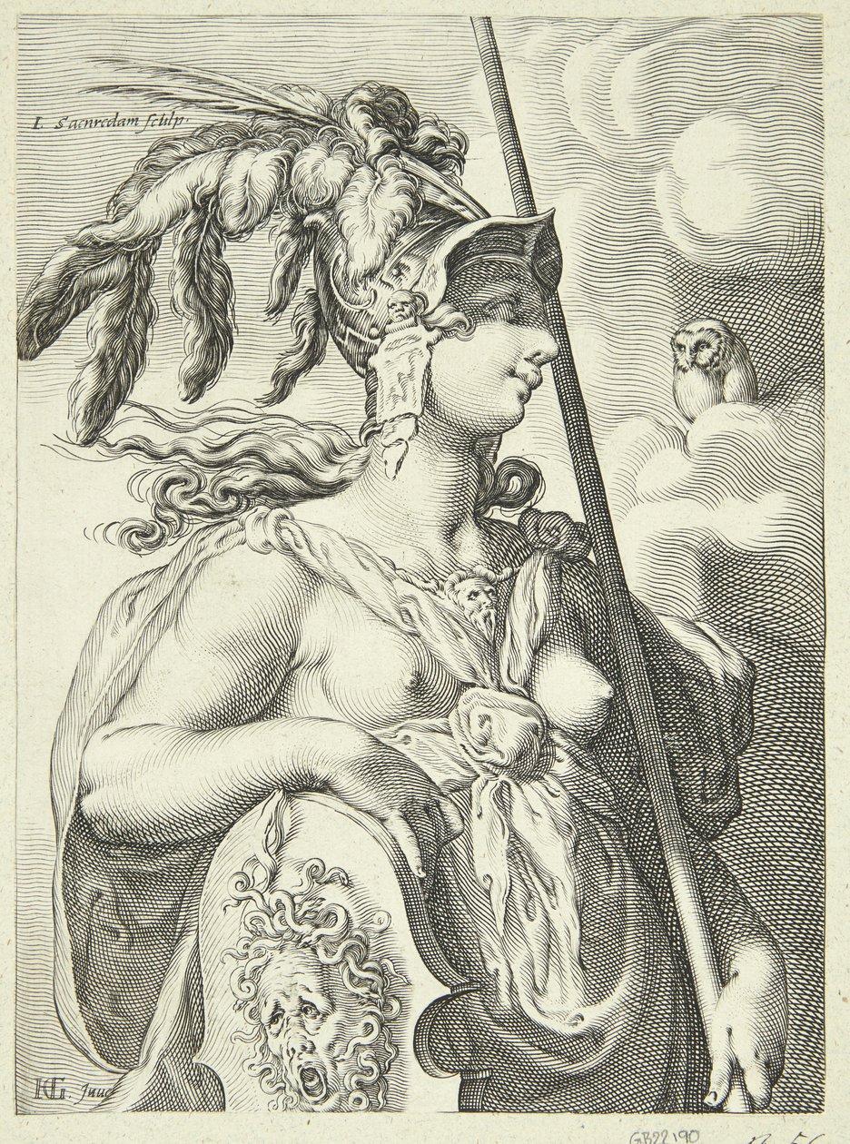 Pallas door Jan Saenredam