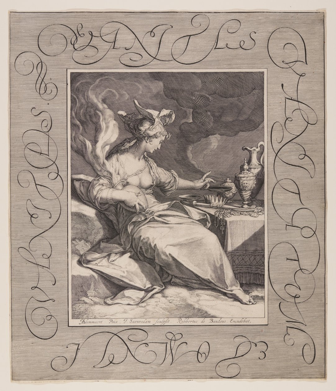 Vanitas Vanitatum et Omnia Vanitas door Jan Saenredam