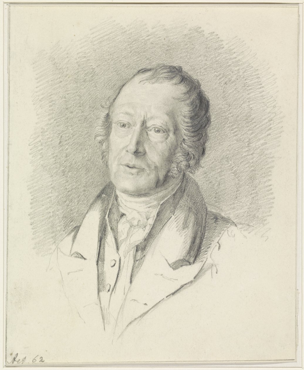 Portret van Gerrit Lamberts door Jan Simon Voddigel
