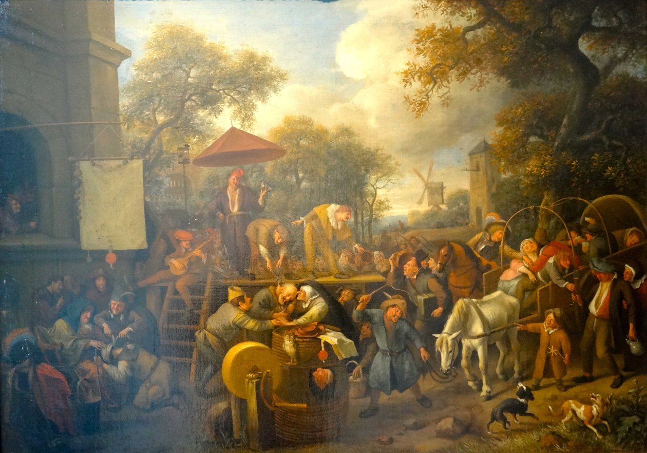 De kwakzalver door Jan Steen