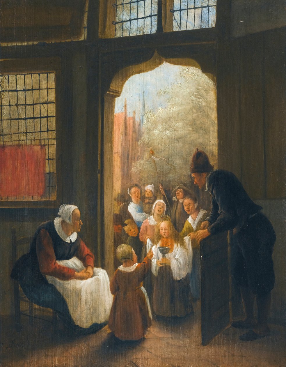 De Pinksterbruid door Jan Steen