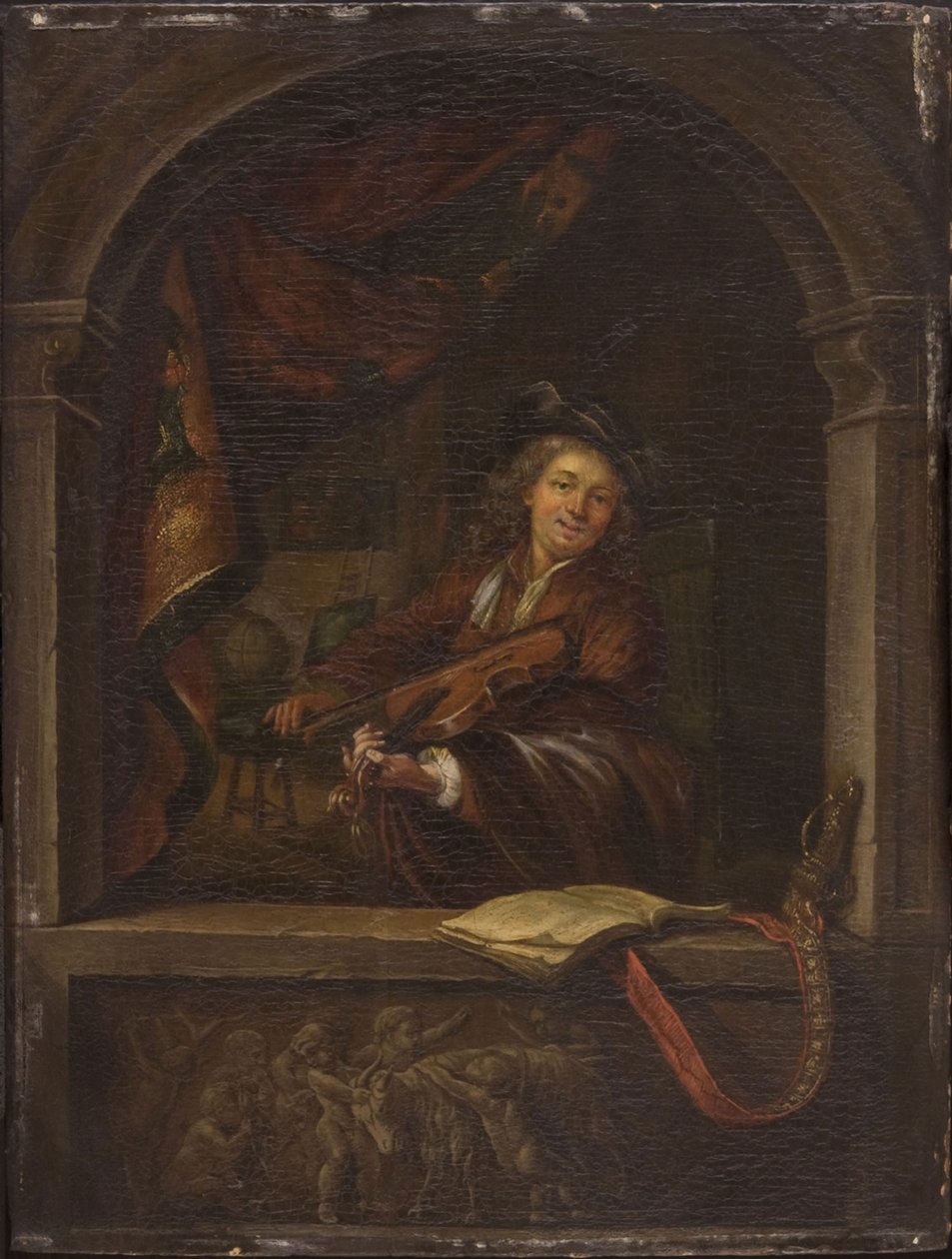 Violist door Jan Steen