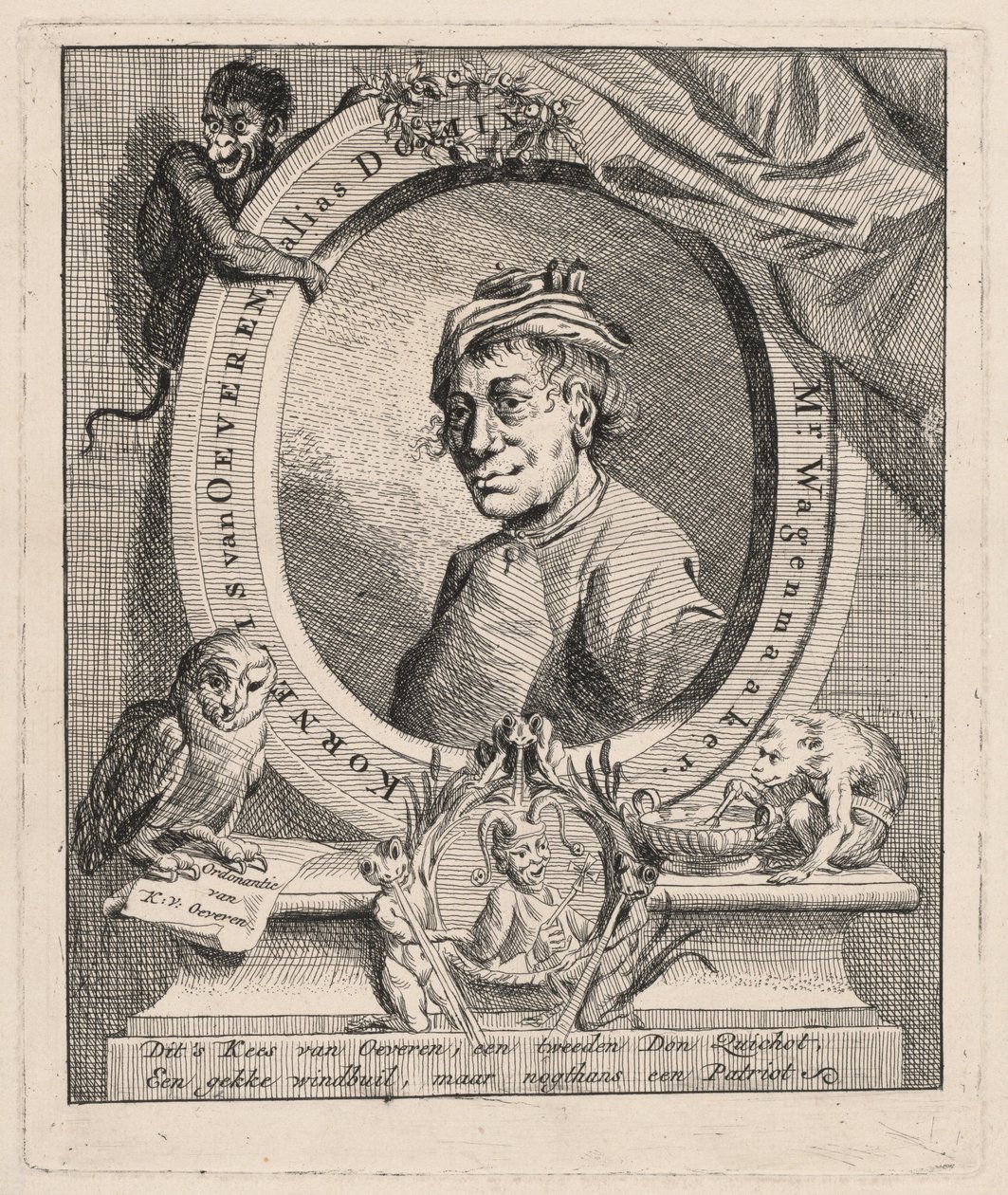 Kees van Oeveren door Jan Stolker