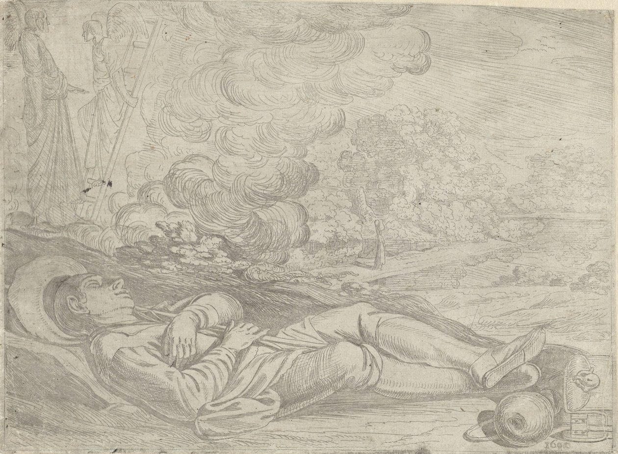 De droom van Jakob door Jan Symonsz Pynas