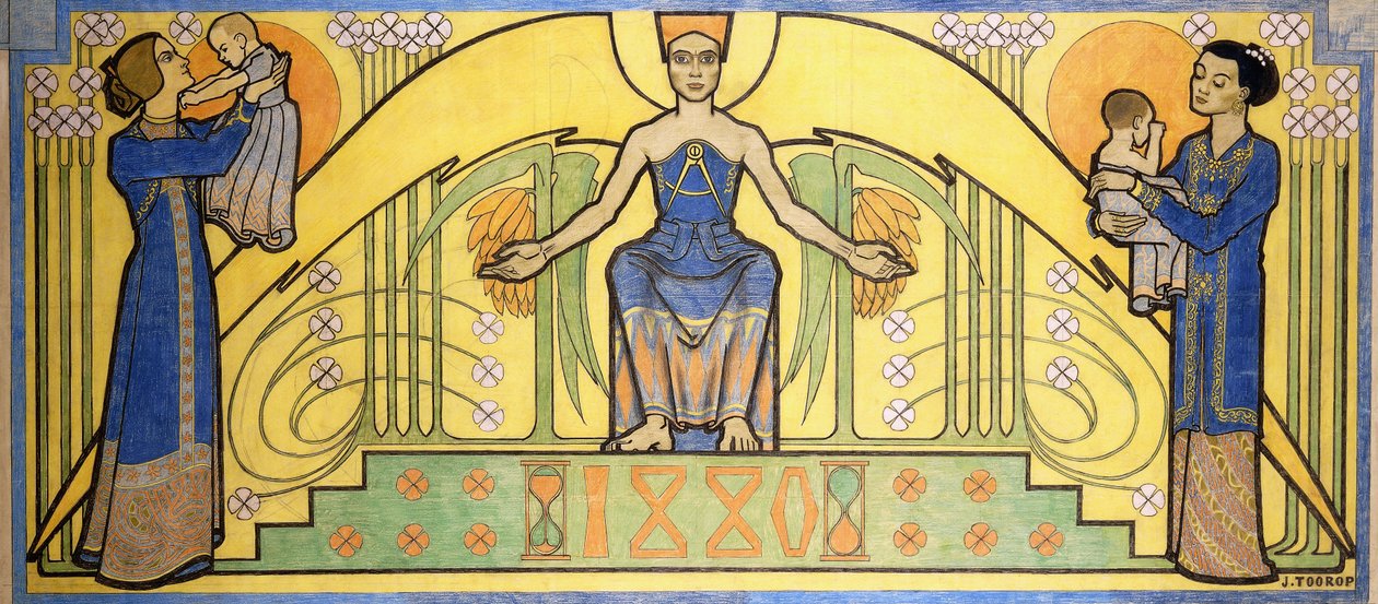 Levens Bewaker door Jan Toorop