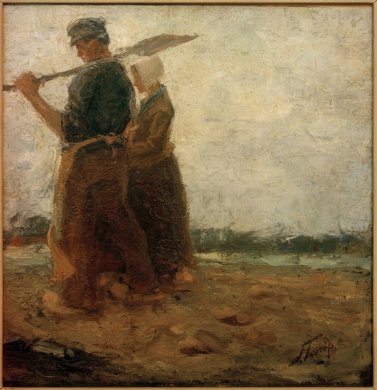 Op weg naar huis door Jan Toorop