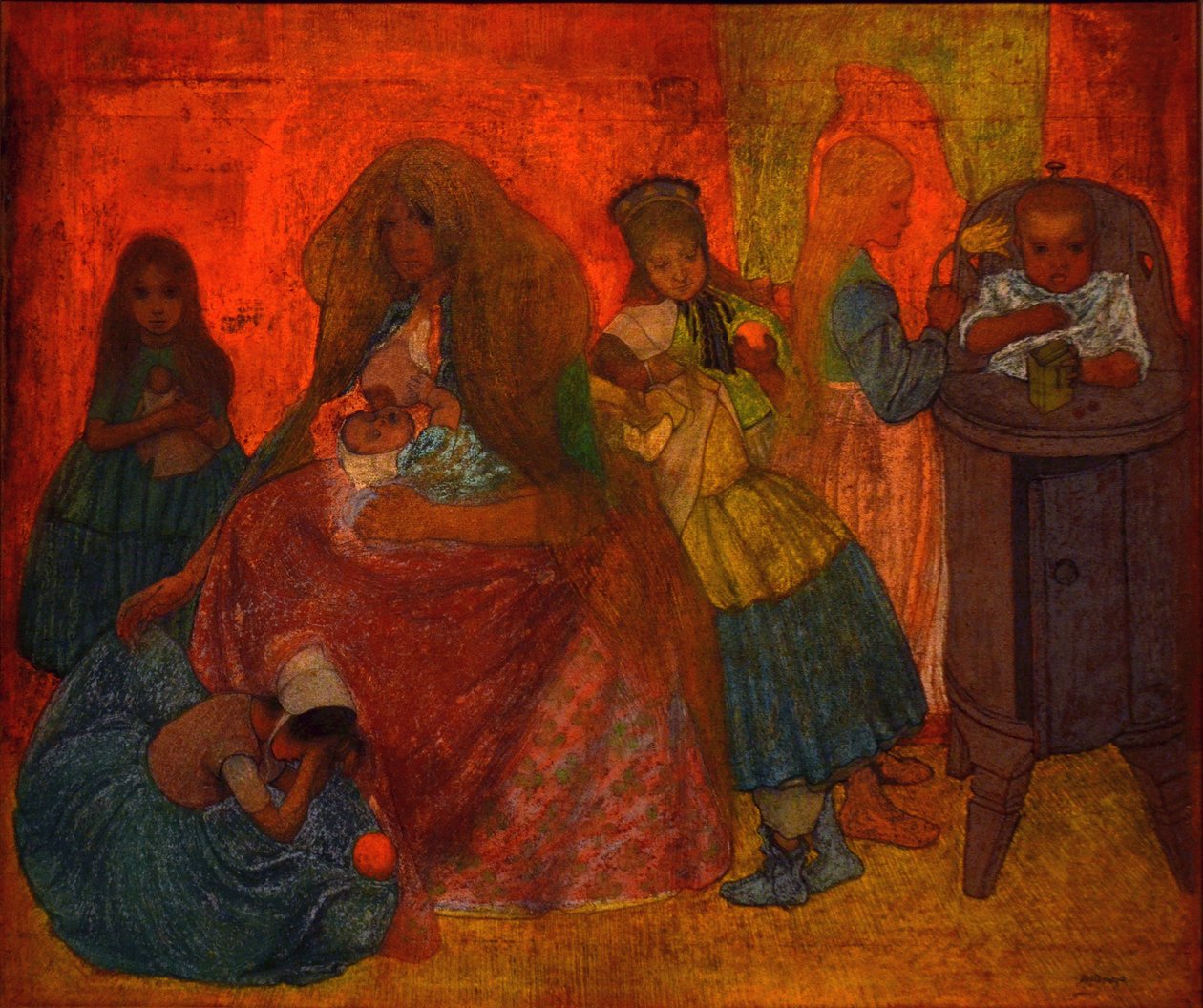 Moeder door Jan Toorop