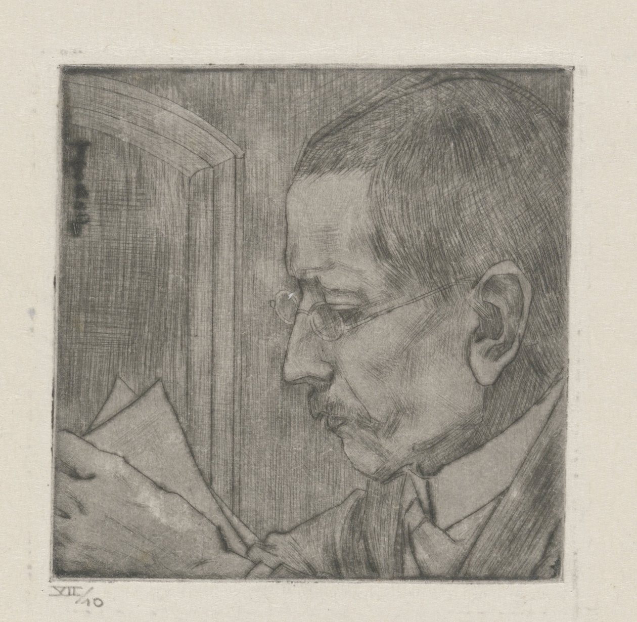 Portret van Aegidius Timmerman door Jan Toorop
