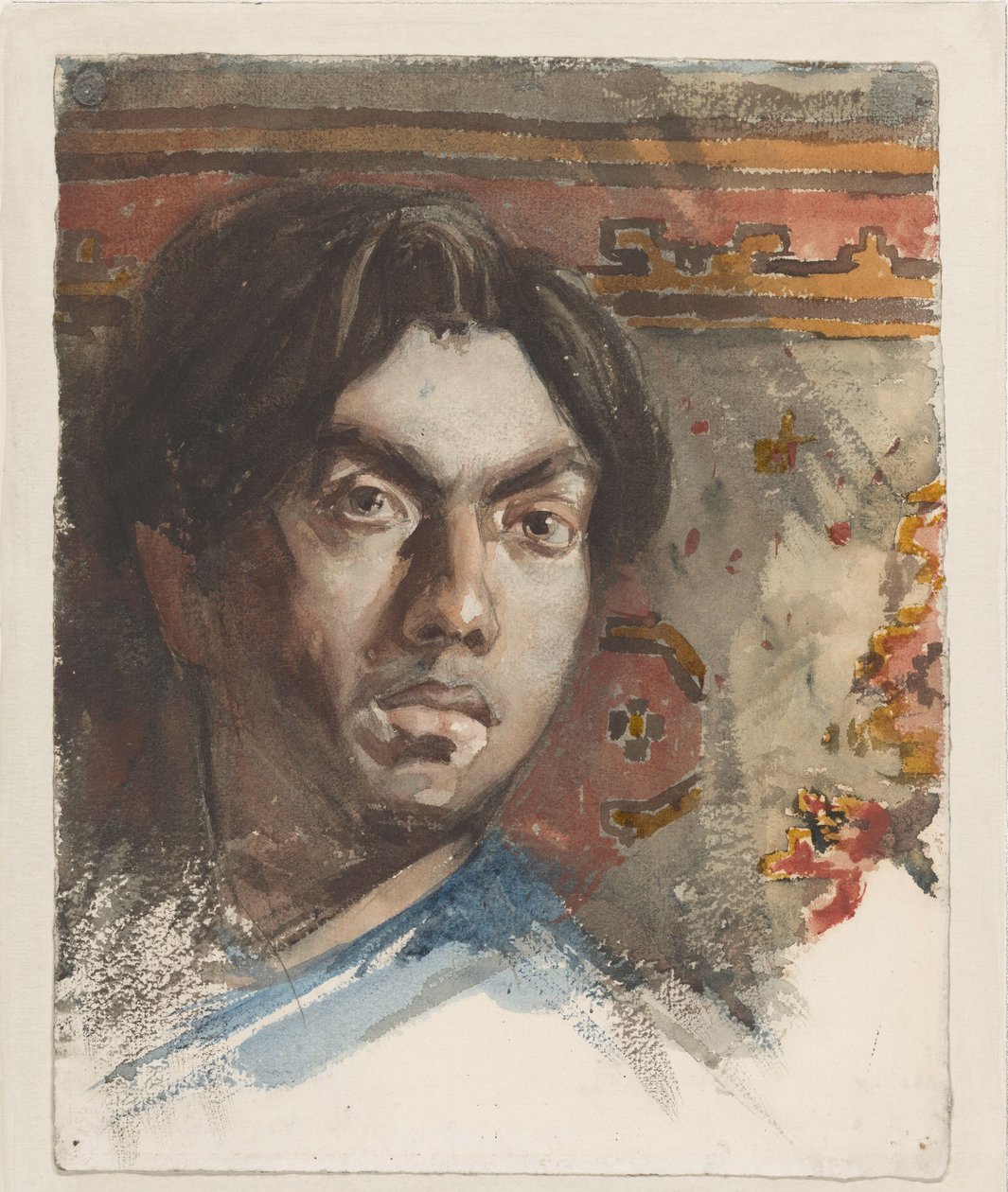 Zelfportret, 1881 door Jan Toorop