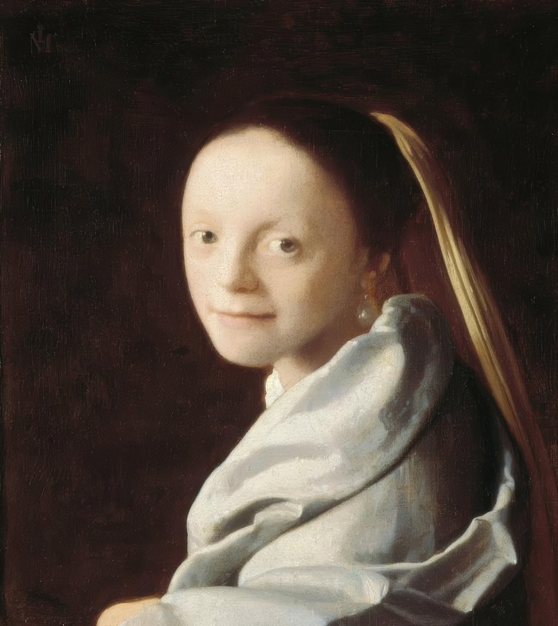 Meisjeshoofd door Jan Vermeer van Delft