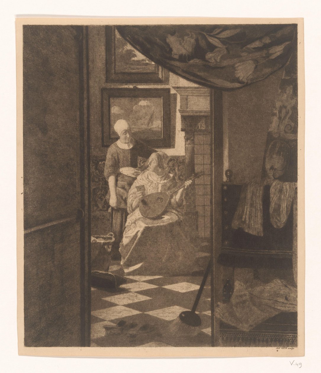 De liefdesbrief door Jan Veth